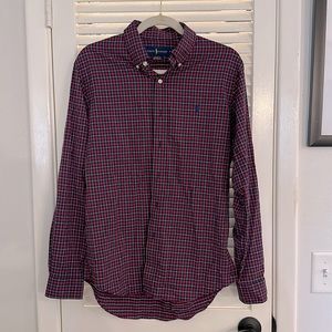 Ralph Lauren button down men’s long sleeve shirt - size medium